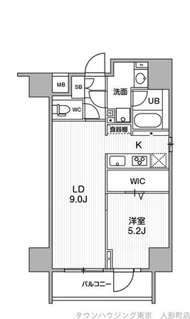 シーズンフラッツ根岸の物件間取画像